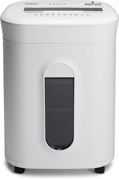 Aurora AU1802XA Anti-Jam 18-Sheet Crosscut Paper and CD/Credit Card Shredder/ 6-Gallon Pullout Basket / 60 Minutes Run Time