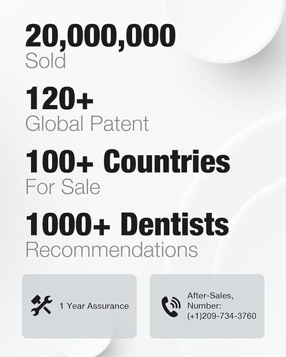 7AM2M Ultrasonic Electric Toothbrush with 6 Brush Heads for Adults&Kids, One Charge for 120 Days, Type-C Charge, 5 Modes, 40000VPM Powered Toothbrush, 2 Minutes Built in Smart Timer (Peacock Green)