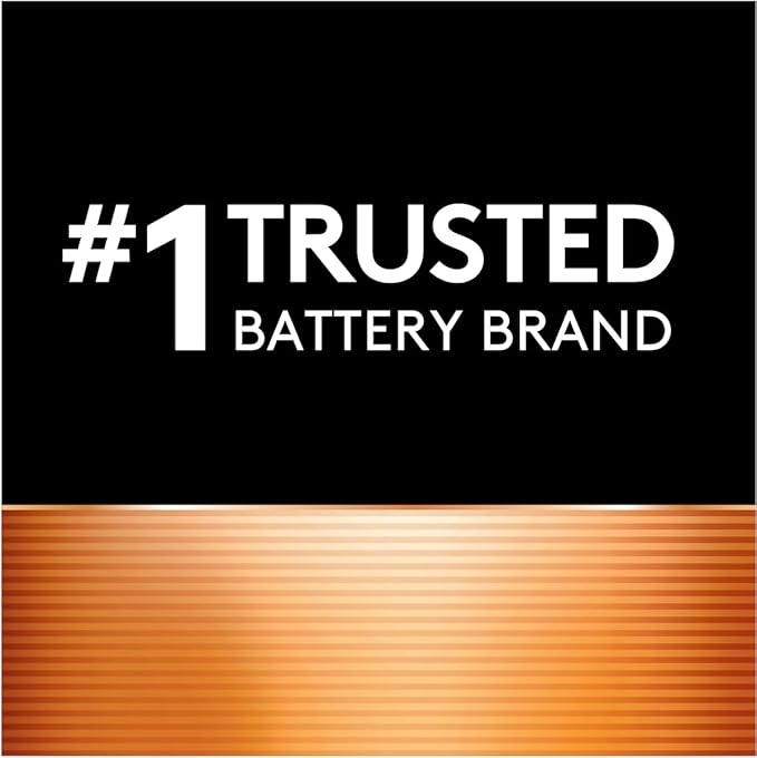 Duracell Coppertop AA Batteries with Power Boost Ingredients, 10 Count (Pack of 1) Double A Battery with Long-lasting Power, Alkaline AA Battery for Household and Office Devices