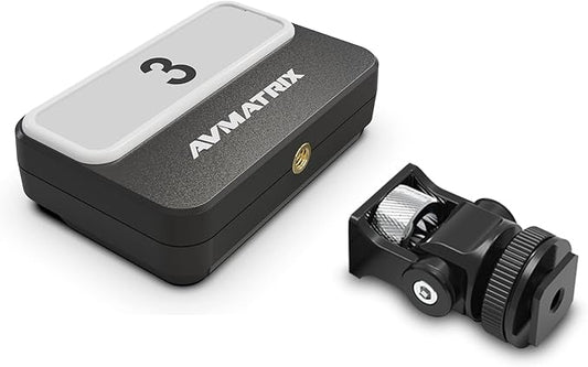 AVMATRIX TS3019-6 200 Meter Wireless Multi-Camera Tally System with 1x Tally Box and 6X Tally Lamps