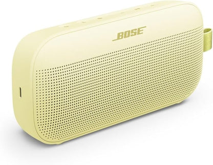 Bose SoundLink Flex Bluetooth Speaker (2nd Gen) - Portable Outdoor Speaker with Hi-Fi Audio, Waterproof and Dustproof, USB-C, Up to 12 Hours Battery Life, Citrus Yellow - Limited Edition Color