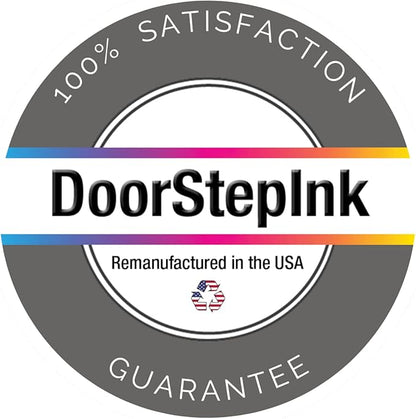 DoorStepInk 45 Black Remanufactured Ink Cartridge Replacement for HP 45 (51645A) - Compatible with HP 110/120/140/150/160/170 - High Yield 1-Pack