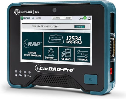 Opus IVS CarDAQ-Pro All Makes J2534 Reprogramming Tool and Remote Assisted Programming Plus IVS360