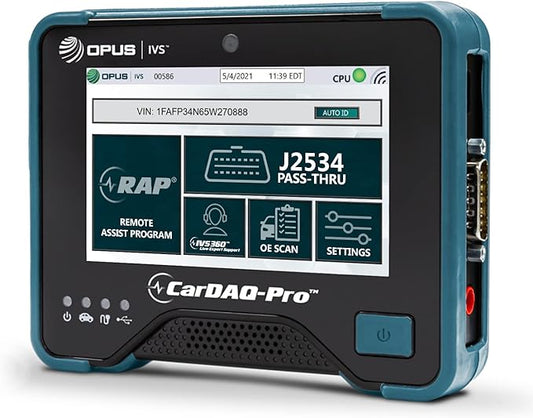 Opus IVS CarDAQ-Pro All Makes J2534 Reprogramming Tool and Remote Assisted Programming Plus IVS360