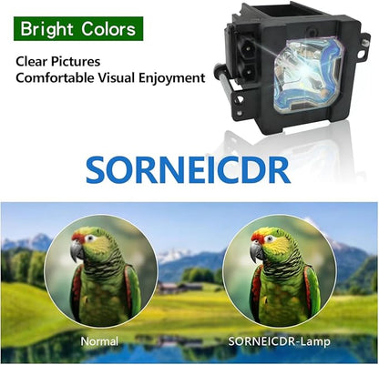 SORNEICDR TS-CL110UAA Replacement Projector Lamp Bulb Compatible with JVC HD-52FA97 HD-52G456 HD-52G566 HD-52G576 HD-52G586 HD-52G587 HD-52G657 HD-52G786 52G787, with Housing
