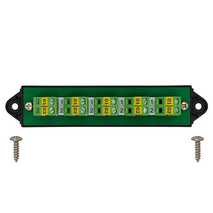 16Amp 300V 2x5 Position Terminal Block Distribution Module. OONO D-1655GP