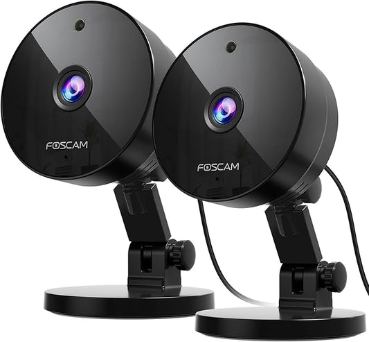 FOSCAM 3K 5MP Security Camera Indoor, 2.4g & 5g WiFi Magnetic Mini Dog/Cat/Pet/Baby Camera, Smart Motion Detection, 20X Zoom, 2-Way Audio, Night Vision, Home Monitor Compatible with Alexa & Google