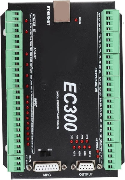 300 KHz Ethernet Motion Controller 6 Axis CNC Motion Control Board 24 VDC EC300 USB Control for Stepping Motor (3 Axes)
