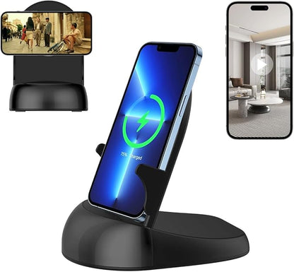 Alkaenum FHD 1080p Dome Camera WiFi Wireless Phone Charger,Indoor Security Camera with Motion Activated, (Rotate Lens) 250°Viewing Angle for Home Security(2.4/5G)