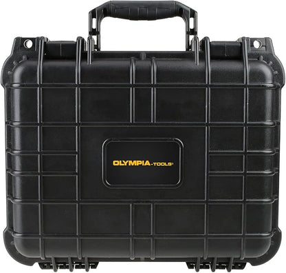Olympia 13.47" Waterproof Hard Case with DIY Customizable Foam, Fit use of Gear, Equiment, Camera and so on