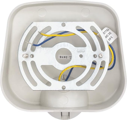 Lithonia Lighting ERE SGL M24 Single Head Emergency Light, White
