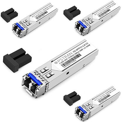 OPSTRAN 1000BASE-LX/LH SFP Optical Transceiver Module Compatible with Dell 320-2879 407-BBOO GP-SFP2-1Y 1310nm 20km DOM Duplex LC SMF 4 Pack