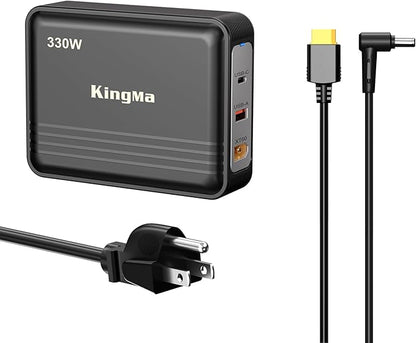 330W ASUS ROG Strix Scar 18 Gaming Laptop Charger, 3-Port PD 3.0 (20V/16.5A) ROG Zephyrus Fast Charging Adapter Compatible with ROG Strix Scar 16/17/18, Zephyrus M16 GV601/Duo 16 GX650