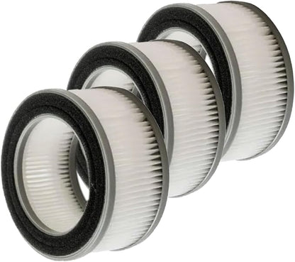 PUREBURG HS-1957 Replacement Filters Compatible with Crane EE-5073 & Black + Decker AP-1408 AP1408 BXFD52006GB Air Purifier fan,3-Pack H13 Air Clean Dust VOCs Odor PM2.5