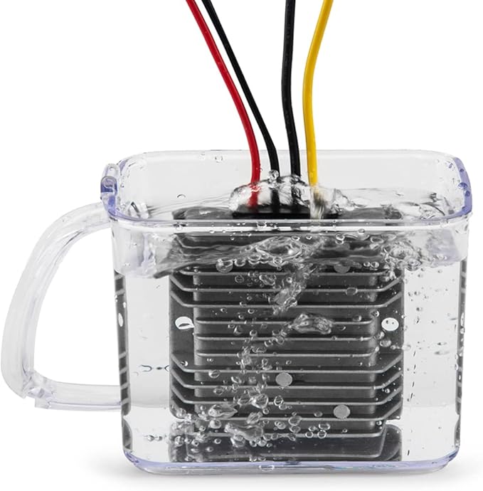 MGGi DC Regulator 60V 72V Step Down to 12V 20A 240W, Waterproof Converter Reducer, Voltage Reducer Power Supply Module Buck Transformer, for Golf Cart, forklifts, Car