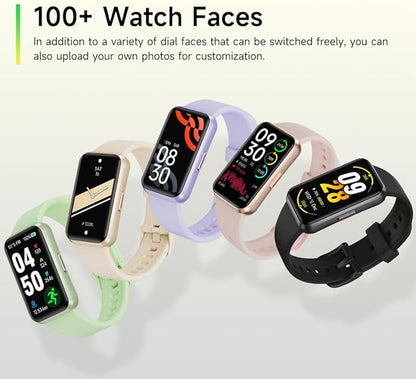USMECBL Fitness Trackers,Blood Oxygen Heart Rate Sleep Monitor,Smart Band 24/7 Health Monitoring,Calorie Pedometer Steps Counter Activity watchs/Notifications for iOS/Android