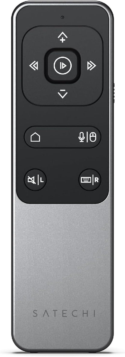 Satechi Bluetooth Remote Control, R2 Multimedia Remote Control in Presentation & Media Mode, for MacBook Air/Pro M5/M4, iPad Air/Pro M5/M4/M3, Not Compatible with Windows 10/11
