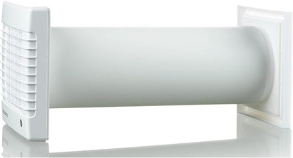 VENTS-US GK 150 MA - Easy to Install 6" Through The Wall Exhaust Fan with 176 CFM - Built to Remove Moisture, Harmful Fumes, Vapors, Odors, Humidity, and Common Indoor Air Contaminants