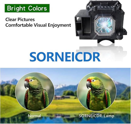 SORNEICDR NP17LP Replacement Projector Lamp Bulb Compatible with NEC M300WS P350W UM330X UM330W NP-P350W NP-P420X P420X M350XS M420X UM330Xi2, with Housing