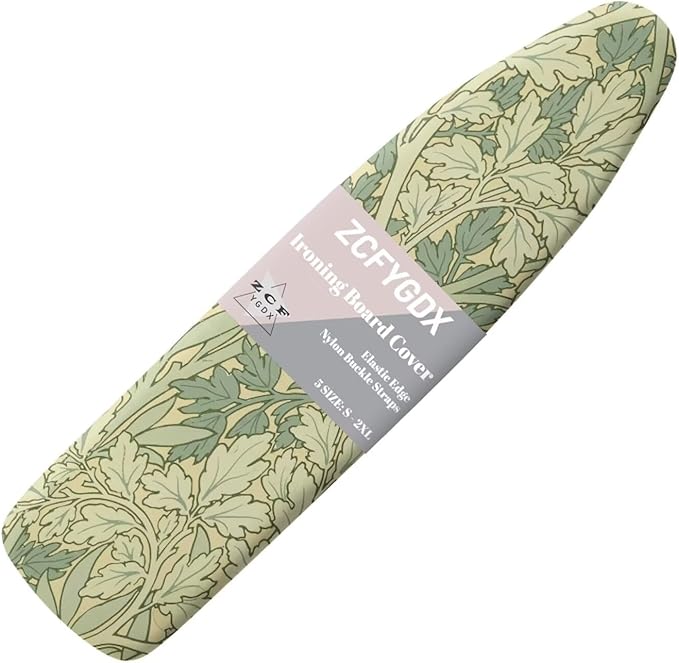 ZCFYGDX Ironing Board Decor Covers (14 x 45 in) Hook & Loop Elastic Edge Easy to Install, Scorch Resistant,Lightweight & Breathable Anti-Slip & Wear-Resistant William Morris Prints Size-S