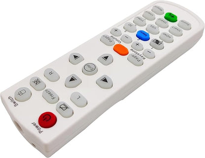 INTECHING BR-5080C Projector Remote Control for Optoma 4K550, EH415e, EH415ST, W319UST, W320UST, W330UST, W331, W341, W345, W355, W412, W416, W512, WU334, WU336, WU416, X345, X355, X412, X416, ZH403