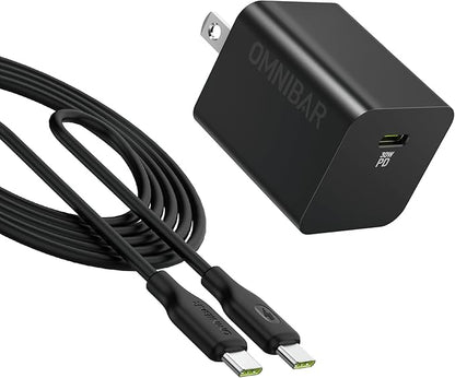 30W USB C Charger with 60W Type C Cable,GaN Fast Wall Charger Block,PD 3.0 PPS Type C Power Adapter for Google Pixel 9/9 Pro/9 Pro XL/8//7/7/6/5/4/3 XL More Series