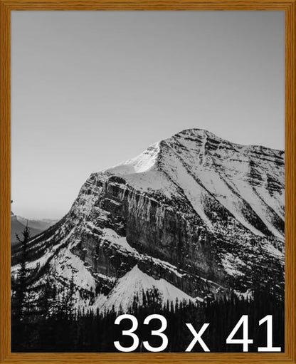 Frame It Easy 33 x 41 Hazel Wood Frame (Derby)