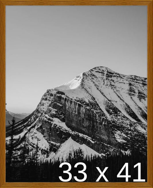 Frame It Easy 33 x 41 Hazel Wood Frame (Derby)