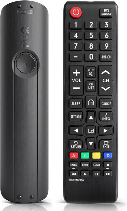 Replacement Remote Control for Samsung TV Remote BN59-01385A, Remote Control Compatible with Samsung TVs: The Frame, Neo QLED, QLED (BN59-01301A)