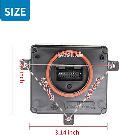 Hoypeyfiy Daytime Running Light Module DRL Control Ballast 28357987 Replacement for RS5 RS6 AllRoad 401140244 4G0907697D