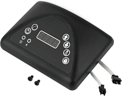 Mtsooning 9907170133 Digital Control Panel LED Display Replacement for Masterbuilt MB21071218, MB21072319, MB21072719 Other Models Digital Electric Smoker Grill Models Controller