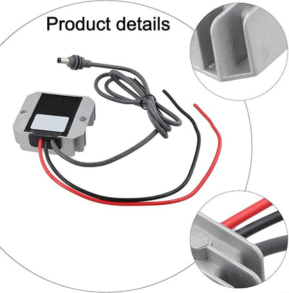 DC 9V-28V To 30V 3.5A DC Converter Regulator Voltage Regulator,IP68 Waterproof Transformer