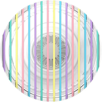 PopSockets Translucent Phone Grip with Expanding Kickstand, PopSockets for Phone, Adhesive Grip, Translucent PopGrip - Translucent Colorblock