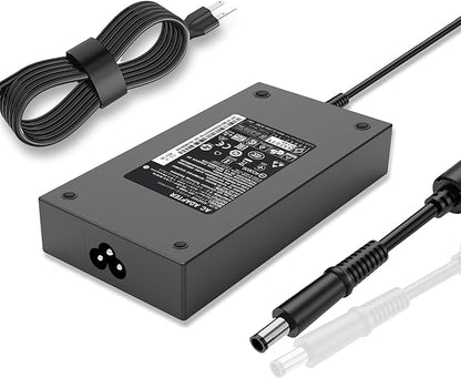 180W 130W AC Charger Adapter Fit for Dell Dock WD19S WD19 WD22TB4 K20A K20A001, TB16 D6000 D6000S Docking Station Business Monitor WD15 K17A001 WD19TBS WD19TB Docking Station Power Supply Cord