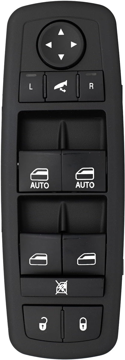 NOVAPARTS 11PINS 56046826AE Driver Side Power Control Window Switch for 2016-2018 Ram 1500 2500 3500 2019-2024 Ram 1500 Classic 56046826AC 56046826AD Front Left (2 Auto, 3+8 pins)