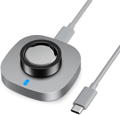 ZOOROO Charger Compatible with Oura Ring Gen 3 Size 10, Fast Charging Dock with USB-C Cable