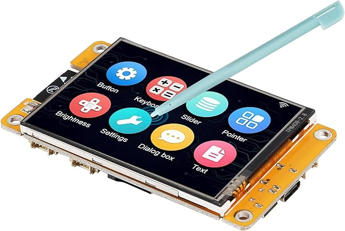 AITRIP 1 Pack ESP32 Development Board ESP32-2432S028R WiFi Bluetooth 2.8 Inch 240X320 Smart Display TFT Module Touch Screen for Arduino