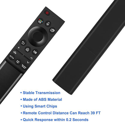 Voice Replacement Remote for All Samsung TV QLED 4K 8K UHD/Crystal UHD 4K/ NEO QLED SeriesTVs Q60A Q70A Q80A QN85A QN90A QN800A Series