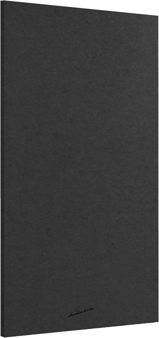 AudioSilk Acoustic Panel, Large, 46" x 23", Black