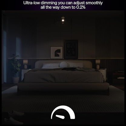 Philips Hue Smart LED A19 Bulb 2-Pack, White Color Ambiance, E26 Base, 7.2W, Full Spectrum Light 1000K-20000K, 810 Lumens, Dimmable, Works with Alexa, Google,& Apple Home