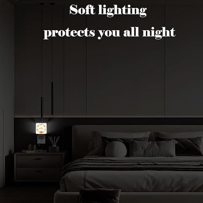 FSHVQKD Hello Autumn Night Light,Plug Into Wall with Dusk to Dawn Light Sensors, Warm Nightlights for Bedroom, Bathroom, Hallway, Kitchen, Gifts Ideal for Boys Girls Women Men