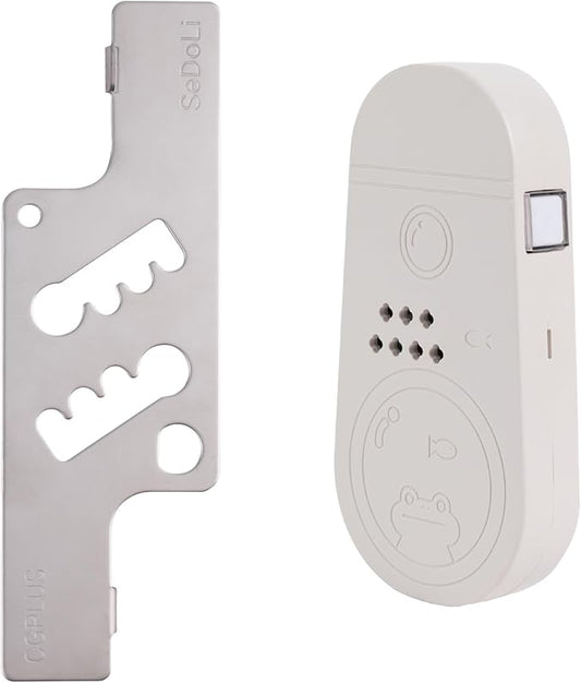 CGPLUS Security Door Stopper Alarm SEDOLI 100DB Siren for Safe Stay, Home, Travel