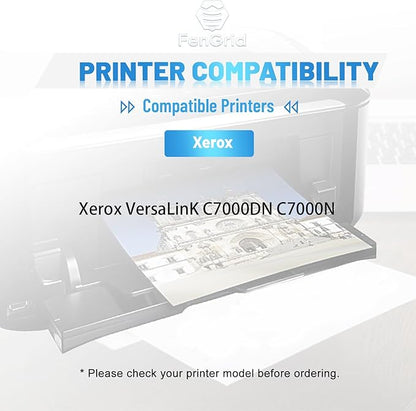 OEM 106R03757 Toner Cartridge Black Extra High Capacity 10,700 Page-Yield Works with Printer Models Xerox VersaLink C7000 C7000N C7000DN C7000V (Black)
