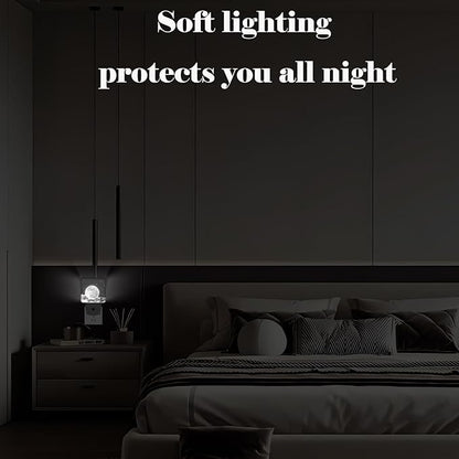 FSHVQKD Moon in Cloud Night Light,Plug-in Nightlights Auto Sensor Night Lamp Dusk to Dawn Lamp Home Decor for Nursery Children Girls Boys
