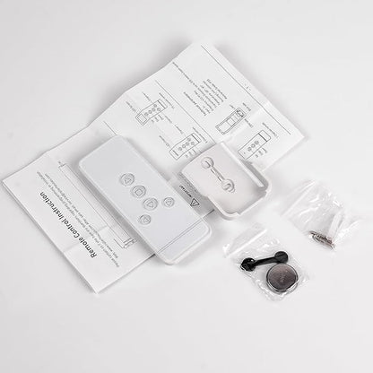 Replacement Remote for Roller Blinds - 5-Channel Compatible with Rollerhouses ERB22/ERB25/EY1612/EY2512 Motors - NOT Universal (Verify Your Original Controller Before Purchase)