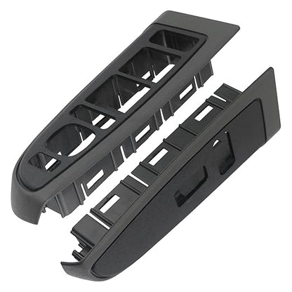 Window Switch Bezel Cover Compatible with Chevy Chevrolet Avalanche Silverado Suburban Tahoe, GMC Sierra Yukon, Cadillac Escalade 2004-2007 Replaces 89045128 89045120 Window Switch Trim Accessories