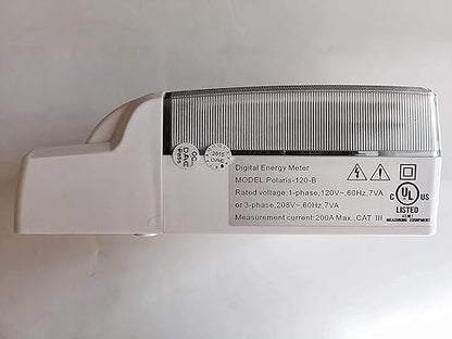 DAE P153-200 KIT, UL kWh Smart Submeter, 1 Phase 3 Wire (2 hot Wire, 1 Neutral), 200A, 120/240v, 2 Split Core CTs, RS485
