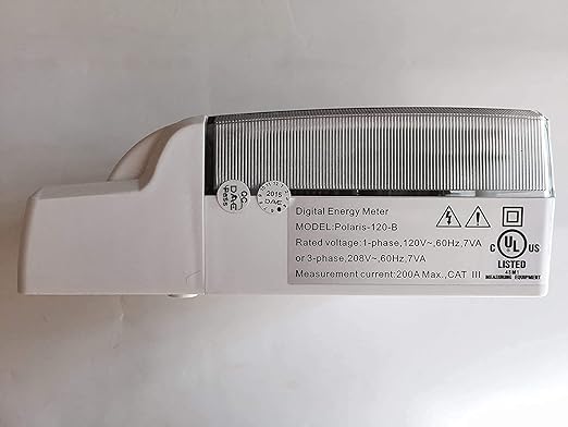 DAE P204-400 KIT, 400A, UL kWh Smart Submeter, 3 Phase, 120-480V, 3 Split Core CTs (inner dia. 1.38 inch)