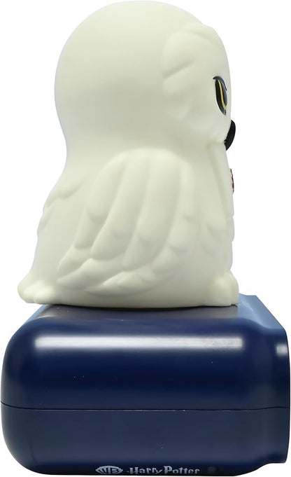 LEXiBOOK, Hedwig, Hedwig Nightlight Alarm Clock, Sounds and Melodies, Backlit LCD Screen, Luminous, Snooze, RL800HP1