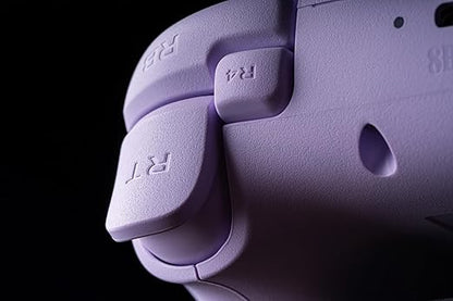 8BitDo Ultimate 2C Wireless Controller for Windows PC and Android, with 1000 Hz Polling Rate, Hall Effect Joysticks and Triggers, and Remappable L4/R4 Bumpers (Purple)